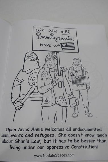 Image from "Safe Spaces" coloring book.